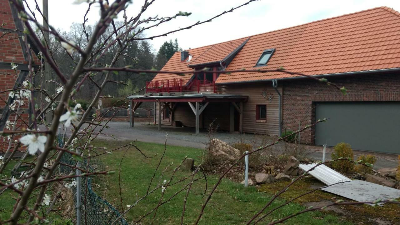 Ziegeleihof Inmitten Von Wiesen Und Waeldern Degenershausen Bagian luar foto