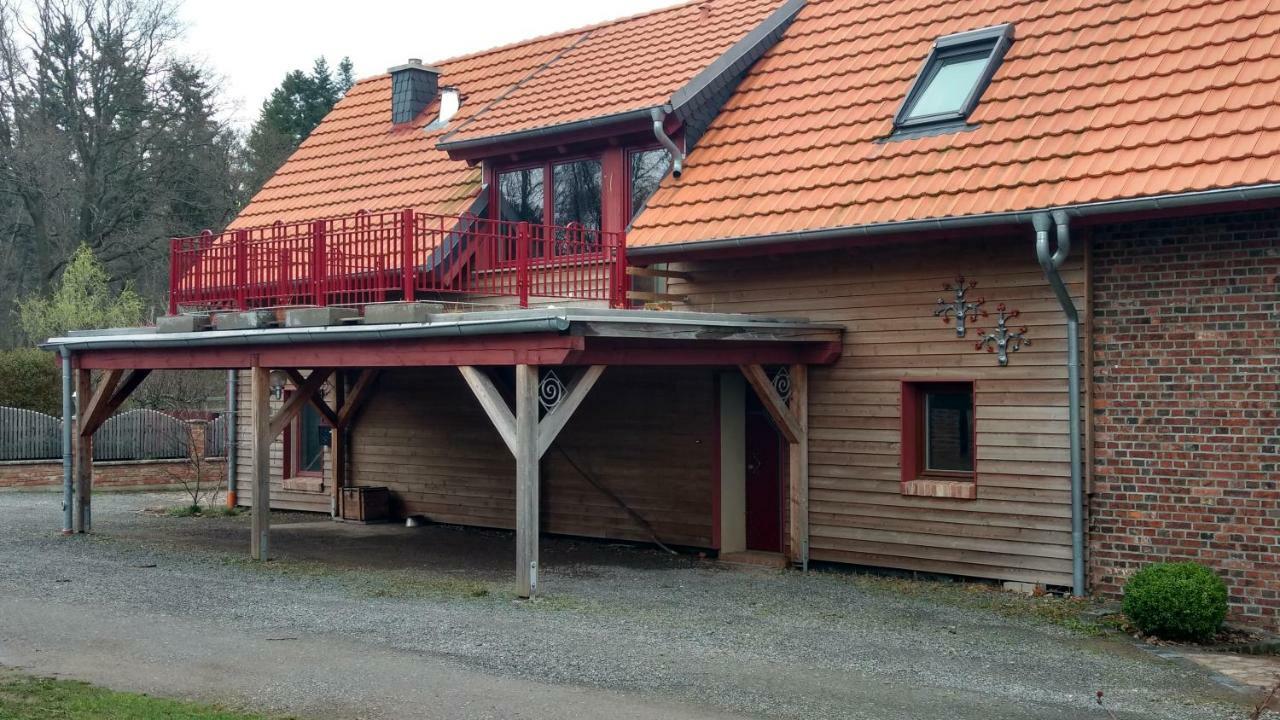 Ziegeleihof Inmitten Von Wiesen Und Waeldern Degenershausen Bagian luar foto