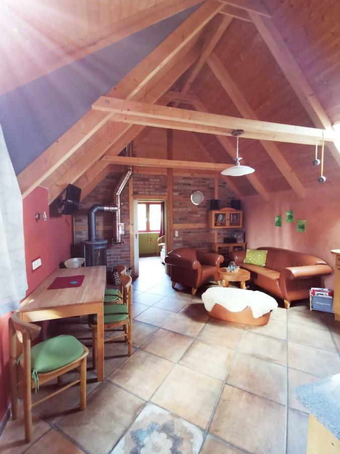 Ziegeleihof Inmitten Von Wiesen Und Waeldern Degenershausen Bagian luar foto